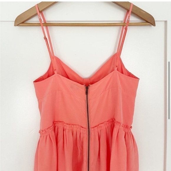 Aritzia Wilfred Silk Mini Dress Sz 2 - Picture 7 of 13